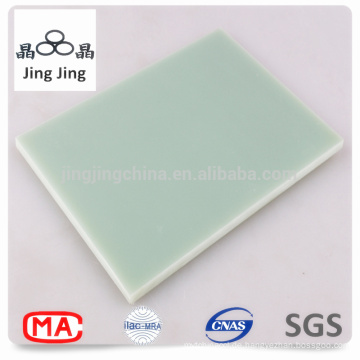 China Gute Qualität elektrische Isoliermaterial FR4 3mm Fiberglas Blatt von Zhejiang Jingjing hergestellt